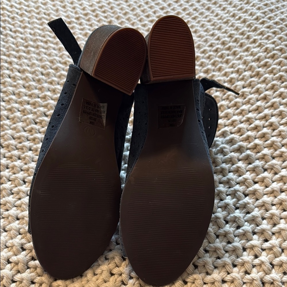 Blue Ankle Booties - Picture 2 of 5